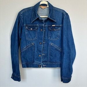 Vintage Rustler Denim Jean Jacket USA M